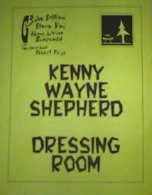 Mr. Shepherd's Dressing Room